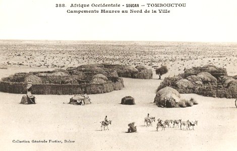 Tombouctou-Campements maures au nord de la ville (AOF)