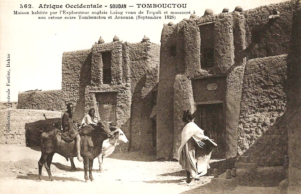 Tombouctou-Maison habitée par Alexander Gordon Laing (AOF)