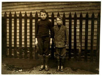 Tommy De Grandis, 109 Groham St. A week (i.e., weak) anaemic. Ten year old pin boy in Hennessey's Bowling Alley. Also his brother Leo (said 12 years). They said they work every night until LOC cph.3b43677