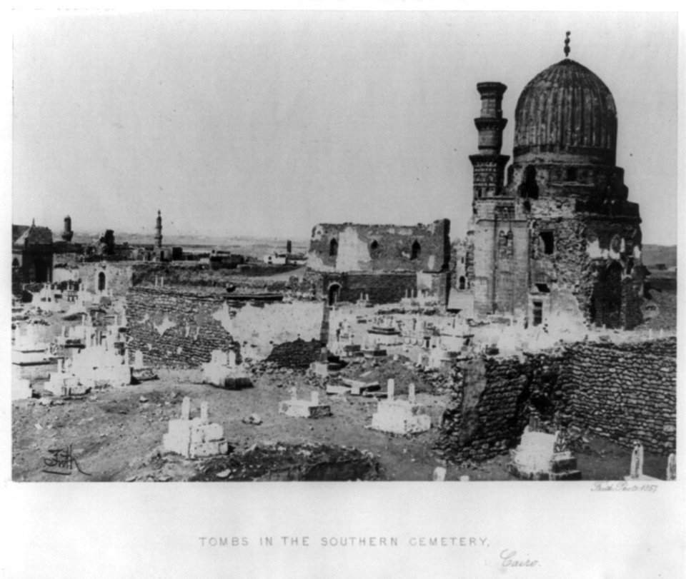 Tombs in the southern cemetery, Cairo LCCN2002714603
