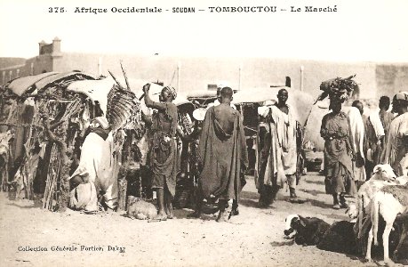 Tombouctou-Le Marché (AOF) (2)
