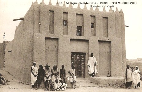 Tombouctou-Maison du Cadi (AOF)