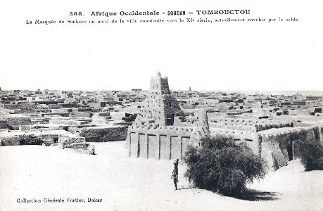 Tombouctou-La mosquée de Sankore (AOF)