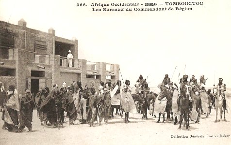 Tombouctou-Les bureaux du Commandant de Région (AOF)