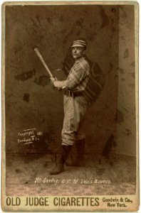Tommy McCarthy, St. Louis Browns, baseball card portrait LCCN2007683772