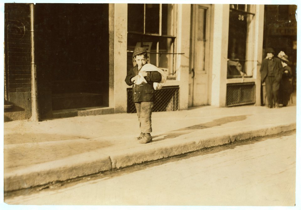 Tony on His Way Home from the Market Bringing Chicken-Heads And Feet to Sell to the Soap Man. LOC cph.3b05701
