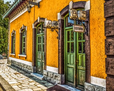 Doors vintage architecture