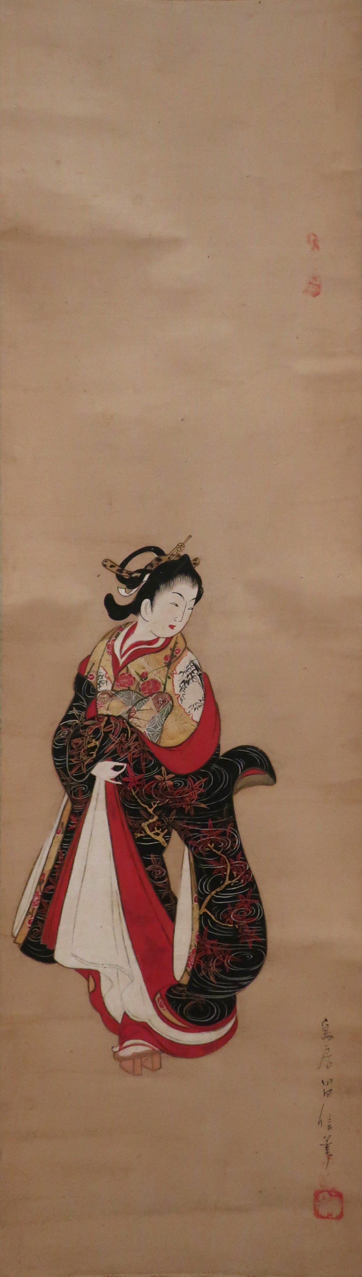Courtesan by Torii Masanobu, Honolulu Museum of Art TD 2011-23-231