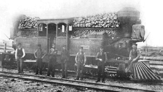 Toronto and Nipissing Railway - Fairlie-patent double-boilered locomotive