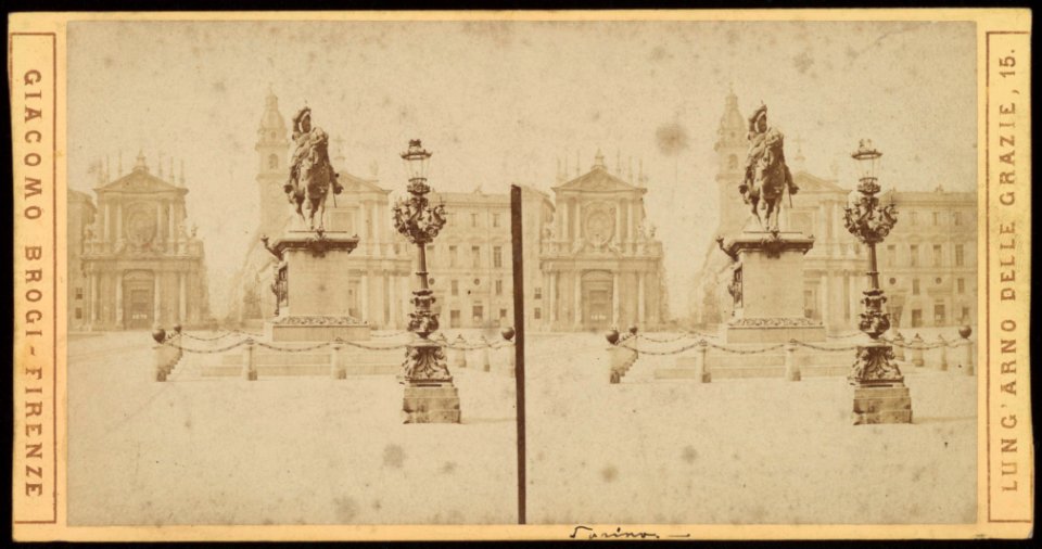 Torino. Piazza S. Carlo.