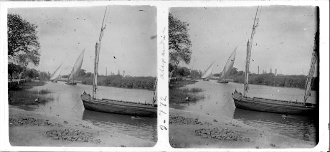 Tornada de les barques al canal d ' Alexandria