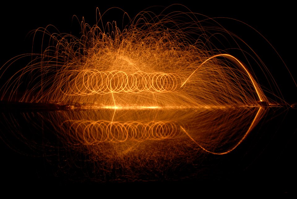 Light abstract dark