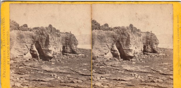 Torquay, Rocks on Livermead Beach