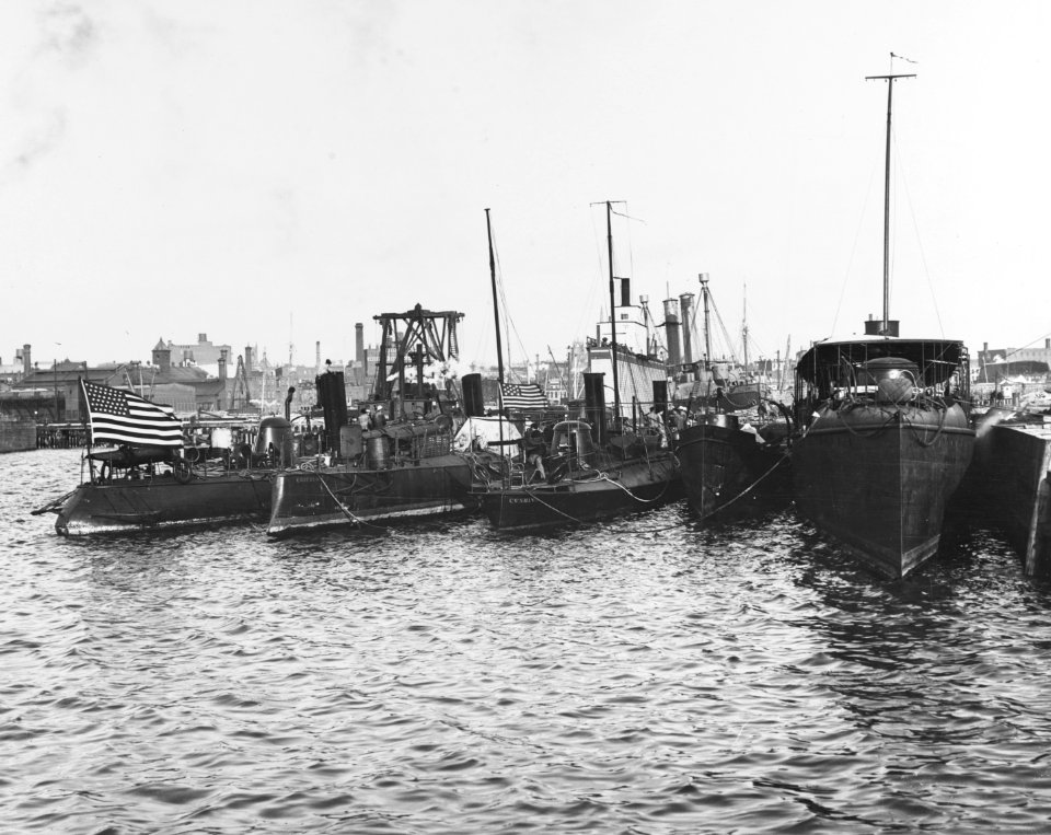 Torpedo Boats at the New York Navy Yard, Brooklyn, New York - 19-N-14-24-12