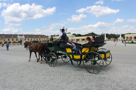 People carriage vienna photo