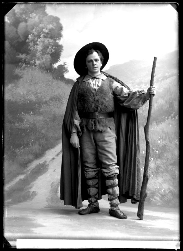 Torsten Lennartsson in Låglandet at Kungliga Operan 1908 - SMV - GL050
