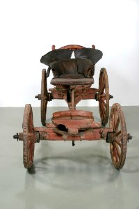 Torstenssons fältvagn, framifrån - Livrustkammaren - 39580