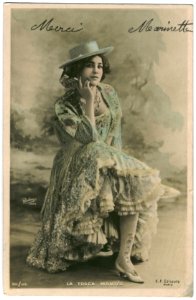 TOSCA MONTÉS, La KF. 90-92. Photo Reutlinger