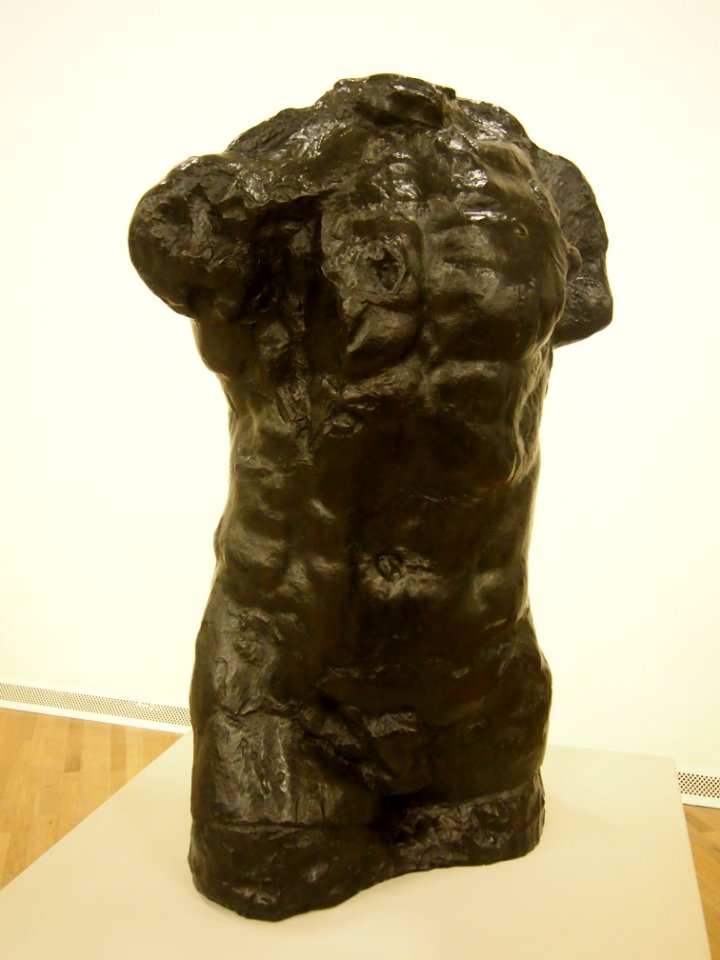 Torso of the walking man 7189230