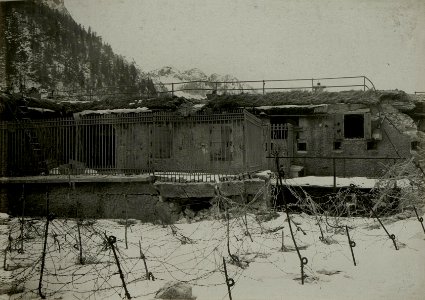 Totalansicht der Kehle der Predilsattel Batterie. (BildID 15466538)