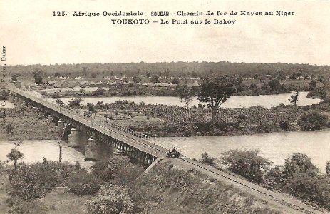 Toukoto-Le pont sur le Bakoy