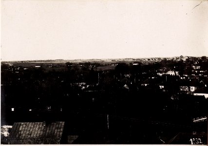 Totalansicht vom Turm der russ.Kirche. (12-III.1918.) (BildID 15712394)
