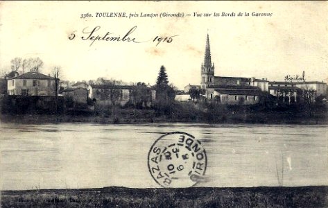 Toulenne - vue générale