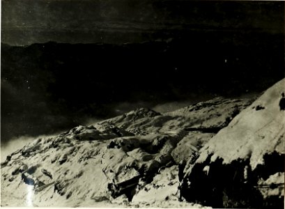 Toten Kuppe.Feindliche Stellungen Rombon.Stpkt, Küchenschlucht Batteriestellung (9-12.1916.) (BildID 15499231)