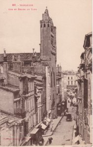 Toulouse - Rue et église du Taur (Labouche)