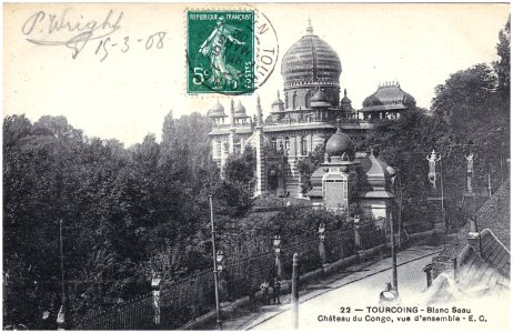 TOURCOING Blanc Seau, Château du Congo, vue d'ensemble