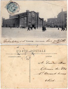 Tourcoing— Halles centrales recto-verso