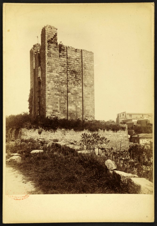 Tour du Château du Roi de Saint-Emilion - J-A Brutails - Université Bordeaux Montaigne - 0076