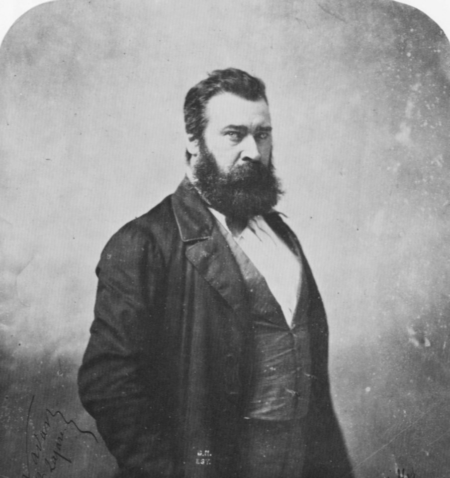 Tournachon, Gaspard-Félix - Jean François Millet (1814-1875) (Zeno Fotografie)