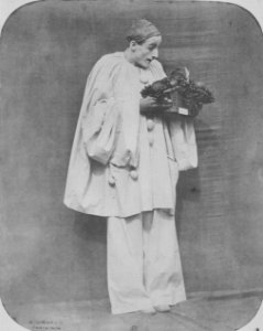 Tournachon, Gaspard-Félix - Charles Debureau als Pierrot (Zeno Fotografie)