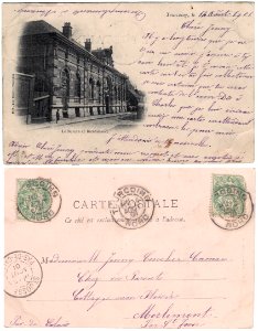 TOURCOING Bureau de Bienfaisance -côtés recto & verso-