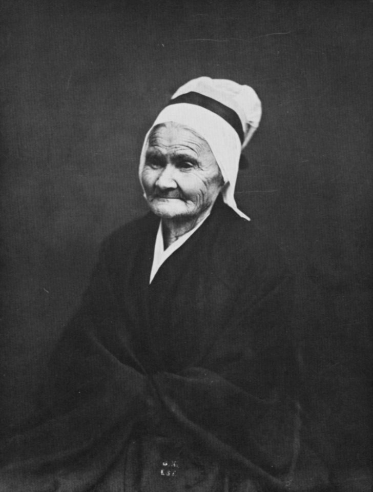 Tournachon, Gaspard-Félix - Unbekannte alte Frau (Zeno Fotografie)