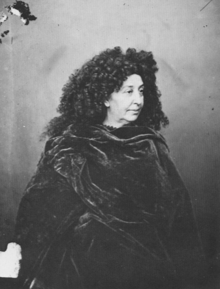 Tournachon, Gaspard-Félix - George Sand (Aurore Dupin) (1804-1876), Schriftstellerin (Zeno Fotografie)