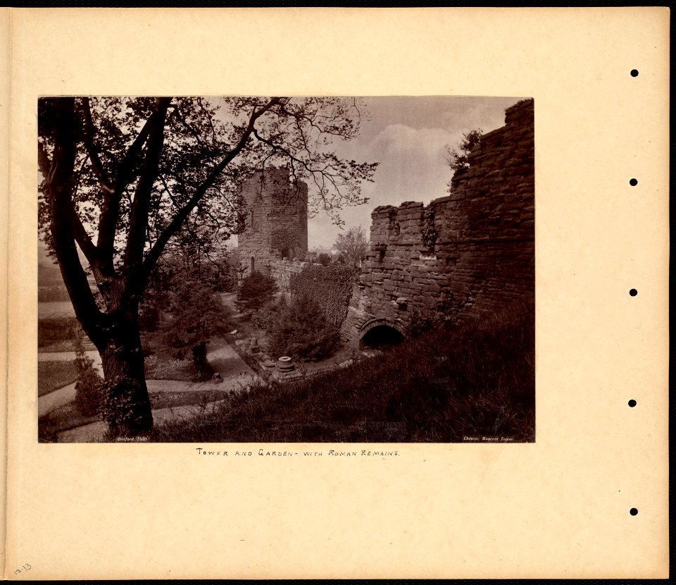 Tower and garden - with Roman remains