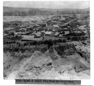 Town of Dutch Flat, from the South-East - Placer County LCCN2002721056
