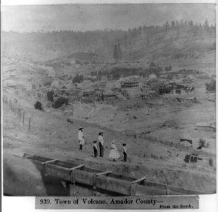 Town of Volcano, Amador County, Calif. LCCN2002719283