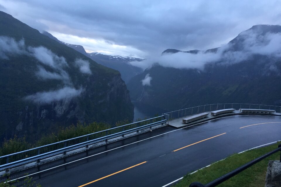 Mountains sky landscape photo