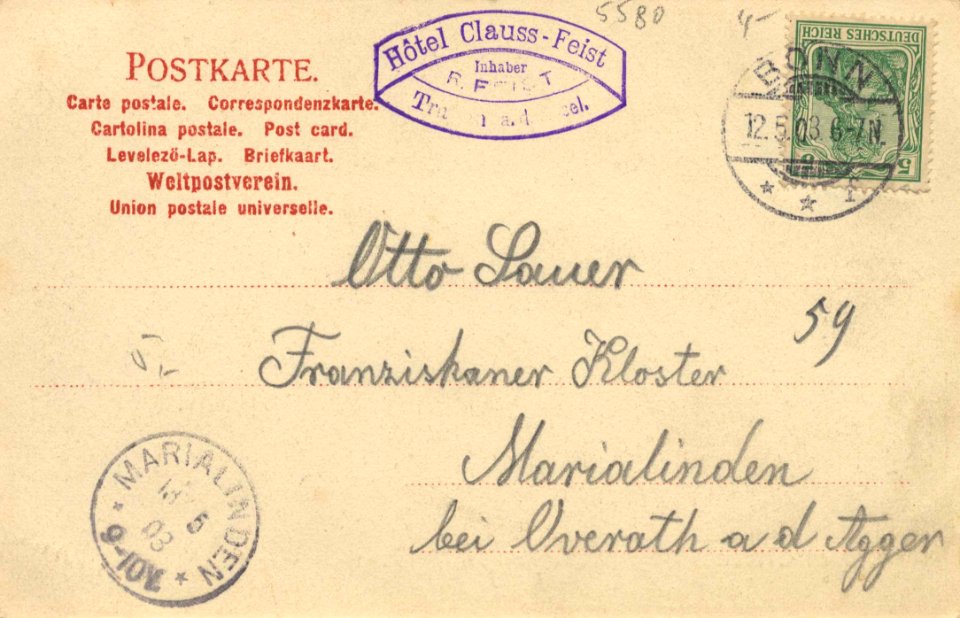 Traben-Trarbach, Rheinland-Pfalz - Stadtansicht (back) (Zeno Ansichtskarten)