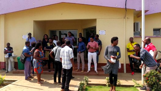 Trabalhadores da Televisão São-Tomense em greve 2021