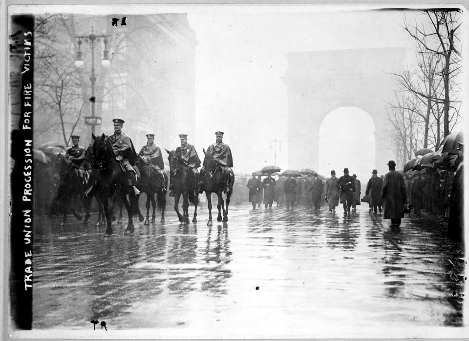 Trade Union procession for Triangle Waist Co. fire victims LCCN2002711809