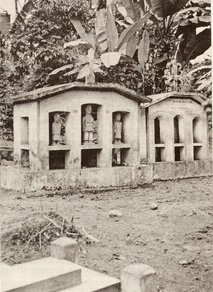 Traditional tombs in Bas-Zaire Region ZNTO
