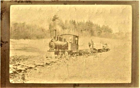 Train voie étroite à Auzeville près de Clermont-en-Argonne, 1914-1918