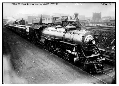 Train of 1862 & 1924 Limited - Great Northern LCCN2014717264