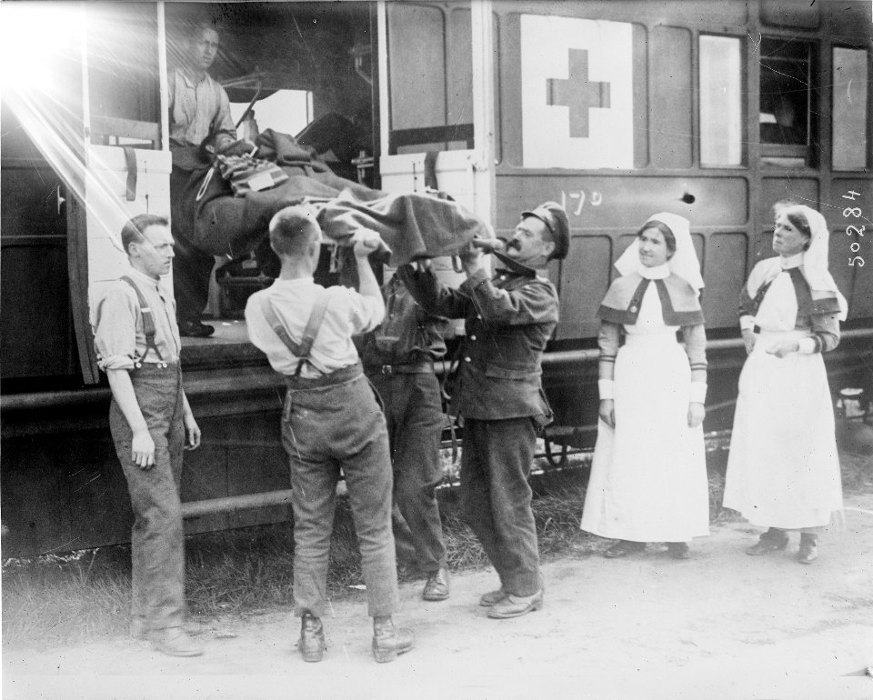 Train sanitaire Flandres