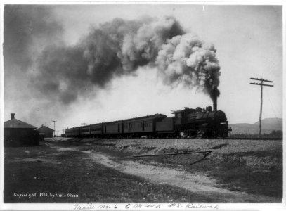 Train no. 6 of C. M. and P. S. Railway LCCN99400679 photo