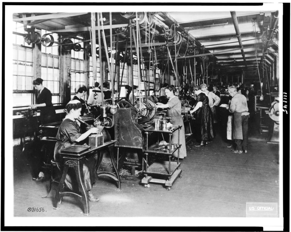 Training school, Norton Grinding Co., Worchester, Mass. LCCN94506166
